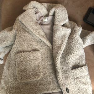 Never worn Forever 21 Teddy Bear coat